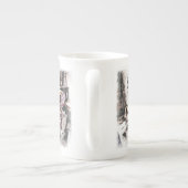 VIKTORIANISCHER FIRESIDE-VORSITZ PORZELLANTASSE (Rückseite)