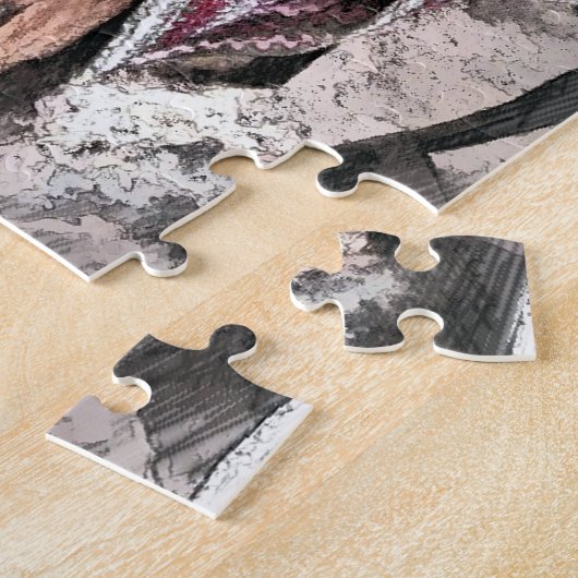 VIKTORIANISCHER FIRESIDE-VORSITZ PUZZLE (Seite)