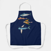 Viktorianischer Fisch Schürze (Vorderseite)