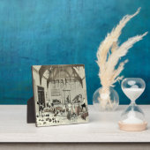 Viktorianischer Fitnessraum Fotoplatte (InSitu)