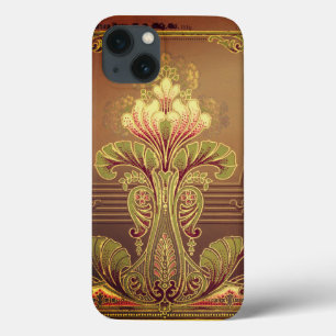 Viktorianischer florale Fries elegante Blume Art N Case-Mate iPhone Hülle
