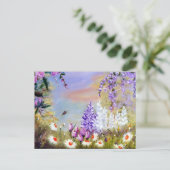 Viktorianischer Garten - Postkarte (Stehend Vorderseite)