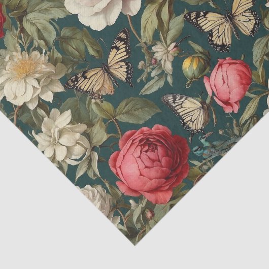 Viktorianischer Garten Seidenpapier (Ausschnitt)