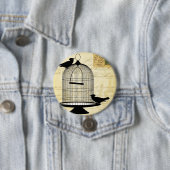 Viktorianischer Geburtskäfig Button (Beispiel)