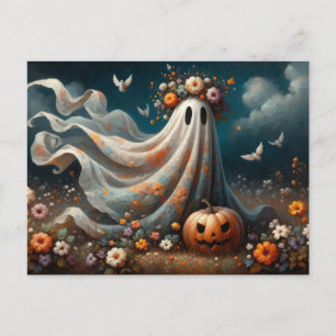 👻 Viktorianischer Geist im Stil eines Ölgemäldes Postkarte