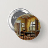 Viktorianischer gelber Raum mit Fenster Button (Vorne & Hinten)