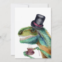 Viktorianischer Gentleman Tyrannosaurus Rex