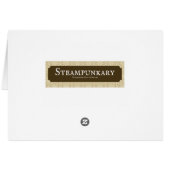 Viktorianischer Glamour Girl mit Rote Rose (Rückseite Horizontal)