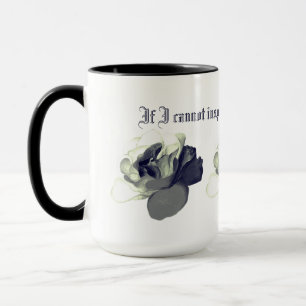 Viktorianischer Gothic-Spruch- Wenn ich keine Lieb Tasse