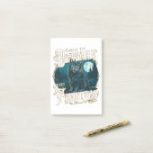 Viktorianischer Gotischer Maine Coon: Geheimnisvol Post-it Klebezettel (Auf Schreibtisch)