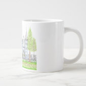 Viktorianischer großer Becher Jumbo-Tasse (Rechts)