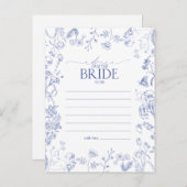 Viktorianischer Hinweis auf die Braut in Französis Postkarte (Vorne/Hinten)