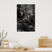 Viktorianischer Hochpark ...ein zeitlicher Spazier Poster (Küche)