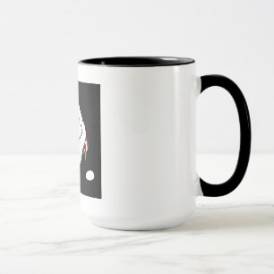 Viktorianischer Holzschnitt Hahn und Ei Auf Tasse