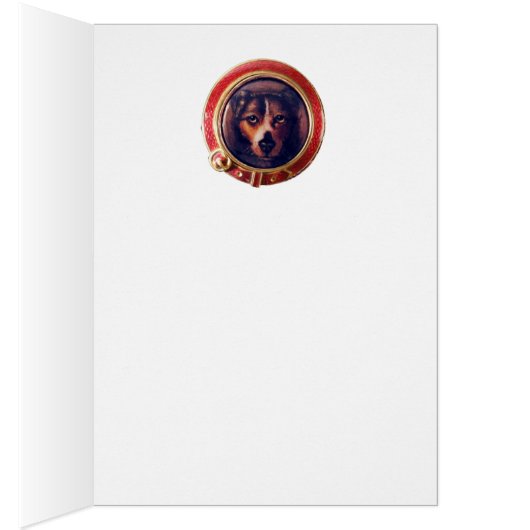 VIKTORIANISCHER HUNDERPORTRAIN Pincher (Innen (Rechts))