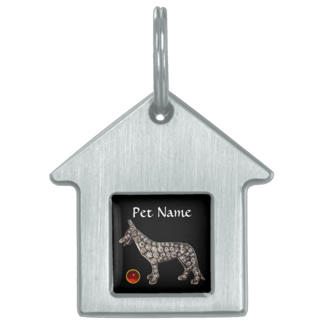 VIKTORIANISCHER HUNDERPORTRAITS TIERMARKE (Vorderseite)