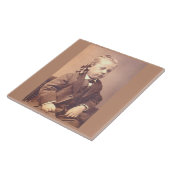 Viktorianischer Junge mit unglücklicher Frisur Fliese (Seite)