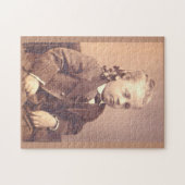 Viktorianischer Junge mit unglücklicher Frisur Puzzle (Horizontal)