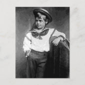 Viktorianischer Junge Postkarte (Vorderseite)