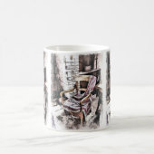 VIKTORIANISCHER KAMINSESSEL KAFFEETASSE (Mittel)