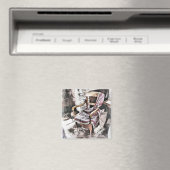 VIKTORIANISCHER KAMINSESSEL MAGNET (In Situ (Geschirrspüler))