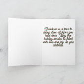 Viktorianischer Kranz Karte (Innenseite)