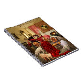 Viktorianischer Kreis Notizblock (Rechte Seite)