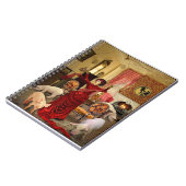 Viktorianischer Kreis Notizblock (Linke Seite)