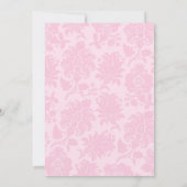 Viktorianischer Kronleuchter-Einladung Einladung (Rückseite)