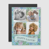 Viktorianischer Libellen Garten Mute Foto Ostern Magnetkarte (Vorne/Hinten)