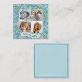 Viktorianischer Libellen Garten Mute Foto Ostern Mitteilungskarte (Vorne/Hinten)