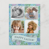 Viktorianischer Libellen Garten Mute Foto Ostern Postkarte (Vorderseite)