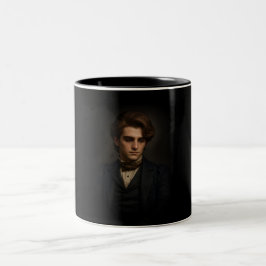 Viktorianischer Mann Zweifarbige Tasse