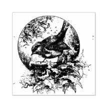 Viktorianischer Niedlicher Vogel mit Holly - Weihn