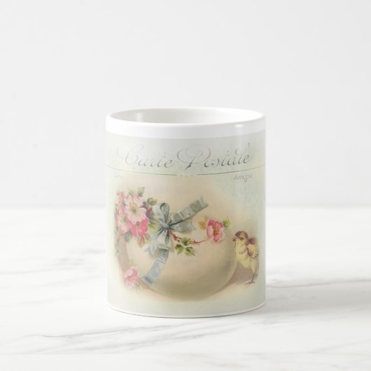 Viktorianischer Oster Chic und Ei Kaffeetasse (Mittel)