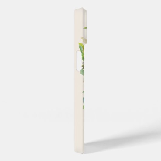 Viktorianischer Osterangel mit Lila Pansy-Blume Case-Mate iPhone Hülle (Rückseite / Rechts)