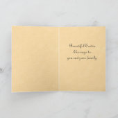 Viktorianischer Ostern-Engel Feiertagskarte (Innenseite)