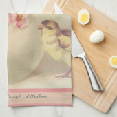 Viktorianischer Osternchic und -ei Geschirrtuch (Viertel Falte)