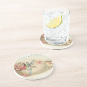 Viktorianischer Osterschick und Ei Getränkeuntersetzer (Seite)