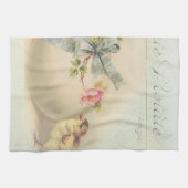 Viktorianischer Osterschick und Ei Küchentuch (Horizontal)