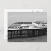 "Viktorianischer Pier" Postkarte (Vorne/Hinten)