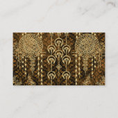 VIKTORIANISCHER POTPOURRI, WINDCHIMES: TOPAZ VISITENKARTE (Vorderseite)