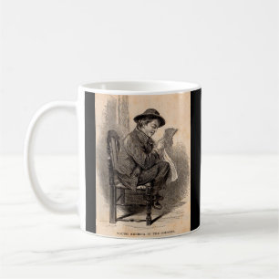 Viktorianischer Print Young America in the Country Kaffeetasse