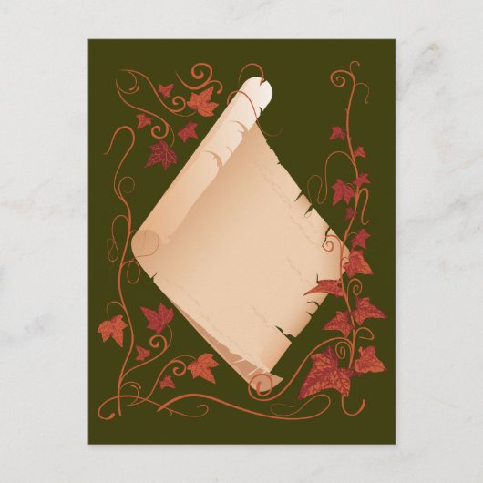 viktorianischer Rahmen Postkarte (Vorderseite)