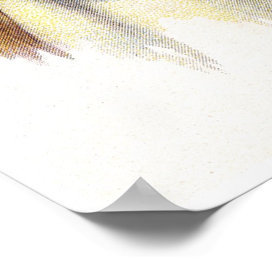 VIKTORIANISCHER RIDER und PFERD: Fine Art Poster (Ecke)