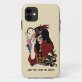 Viktorianischer Roter Steampunker Case-Mate iPhone Hülle (Rückseite)