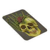 Viktorianischer Schädel, Aloe und Trauben Magnet (Rechte Seite)