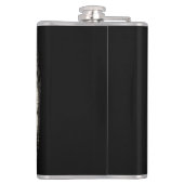 Viktorianischer Schädel Flachmann (Rückseite)