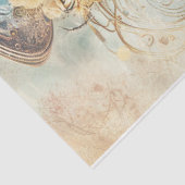 Viktorianischer Schädel Seidenpapier (Ausschnitt)