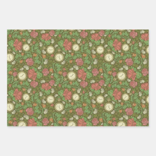 Viktorianischer Schlüssel für den englischen Garte Geschenkpapier Set (Vorderseite 2)